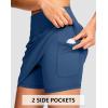 imageG Gradual 1618 Skorts for Woman Golf Skirt with 2 Pockets Stretchy High Waisted Builtin Shorts for Tennis Summer CasualBlue