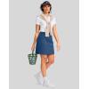 imageG Gradual 1618 Skorts for Woman Golf Skirt with 2 Pockets Stretchy High Waisted Builtin Shorts for Tennis Summer CasualBlue