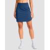 imageG Gradual 1618 Skorts for Woman Golf Skirt with 2 Pockets Stretchy High Waisted Builtin Shorts for Tennis Summer CasualBlue
