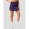 imageG Gradual 1618 Skorts for Woman Golf Skirt with 2 Pockets Stretchy High Waisted Builtin Shorts for Tennis Summer CasualDeep Purple