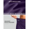 imageG Gradual 1618 Skorts for Woman Golf Skirt with 2 Pockets Stretchy High Waisted Builtin Shorts for Tennis Summer CasualDeep Purple