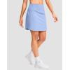 imageG Gradual 1618 Skorts for Woman Golf Skirt with 2 Pockets Stretchy High Waisted Builtin Shorts for Tennis Summer CasualLight Blue