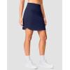 imageG Gradual 1618 Skorts for Woman Golf Skirt with 2 Pockets Stretchy High Waisted Builtin Shorts for Tennis Summer CasualNavy