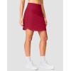 imageG Gradual 1618 Skorts for Woman Golf Skirt with 2 Pockets Stretchy High Waisted Builtin Shorts for Tennis Summer CasualRed