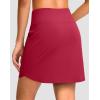 imageG Gradual 1618 Skorts for Woman Golf Skirt with 2 Pockets Stretchy High Waisted Builtin Shorts for Tennis Summer CasualRed