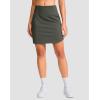 imageG Gradual 1618 Skorts for Woman Golf Skirt with 2 Pockets Stretchy High Waisted Builtin Shorts for Tennis Summer CasualSage Green