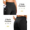 imageG Gradual 18 20 Capri Pants for Women Golf Capris 4 Pockets High Waist Stretchy Lightweight Cropped Pants for Dressy CasualBlack