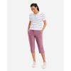 imageG Gradual 18 20 Capri Pants for Women Golf Capris 4 Pockets High Waist Stretchy Lightweight Cropped Pants for Dressy CasualDark Pink