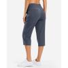 imageG Gradual 18 20 Capri Pants for Women Golf Capris 4 Pockets High Waist Stretchy Lightweight Cropped Pants for Dressy CasualDusty Blue