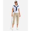 imageG Gradual 18 20 Capri Pants for Women Golf Capris 4 Pockets High Waist Stretchy Lightweight Cropped Pants for Dressy CasualKhaki