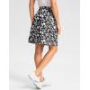 imageG Gradual 20 Golf Skorts Skirts for Women with Pockets Knee Length Skort Athletic Modest Long Tennis Skirts for WomenBlack Flower