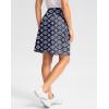 imageG Gradual 20 Golf Skorts Skirts for Women with Pockets Knee Length Skort Athletic Modest Long Tennis Skirts for WomenNavy Flower