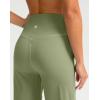 imageG Gradual Bermuda Shorts for Women 9 High Waisted 2 Big Pockets Long Knee Length Shorts for Workout Athletic Casual SummerBronze Green