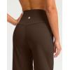 imageG Gradual Bermuda Shorts for Women 9 High Waisted 2 Big Pockets Long Knee Length Shorts for Workout Athletic Casual SummerFudge Coffee
