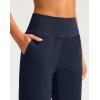 imageG Gradual Bermuda Shorts for Women 9 High Waisted 2 Big Pockets Long Knee Length Shorts for Workout Athletic Casual SummerNavy Blue