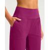 imageG Gradual Bermuda Shorts for Women 9 High Waisted 2 Big Pockets Long Knee Length Shorts for Workout Athletic Casual SummerRose Pink