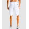 imageG Gradual Mens Casual Shorts 11 Long Lightweight Golf Shorts for Men Hiking Work Outdoor Stretch QuickDry with 3 Zipper Pockets White