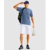 imageG Gradual Mens Casual Shorts 11 Long Lightweight Golf Shorts for Men Hiking Work Outdoor Stretch QuickDry with 3 Zipper Pockets White