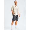 imageG Gradual Mens Casual Shorts 7 Lightweight Golf Shorts for Men Stretch with 3 Pockets Quick Dry Breathable Work ShortsDark Grey