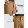 imageG Gradual Mens Casual Shorts 7 Lightweight Golf Shorts for Men Stretch with 3 Pockets Quick Dry Breathable Work ShortsDark Khaki