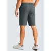 imageG Gradual Mens Casual Shorts 7 Lightweight Golf Shorts for Men Stretch with 3 Pockets Quick Dry Breathable Work ShortsDeep Grey