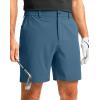 imageG Gradual Mens Casual Shorts 7 Lightweight Golf Shorts for Men Stretch with 3 Pockets Quick Dry Breathable Work ShortsDusty Blue