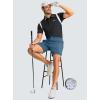imageG Gradual Mens Casual Shorts 7 Lightweight Golf Shorts for Men Stretch with 3 Pockets Quick Dry Breathable Work ShortsDusty Blue