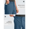 imageG Gradual Mens Casual Shorts 7 Lightweight Golf Shorts for Men Stretch with 3 Pockets Quick Dry Breathable Work ShortsDusty Blue