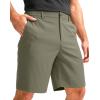 imageG Gradual Mens Casual Shorts 7 Lightweight Golf Shorts for Men Stretch with 3 Pockets Quick Dry Breathable Work ShortsGrey Sage