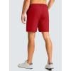 imageG Gradual Mens Casual Shorts 7 Lightweight Golf Shorts for Men Stretch with 3 Pockets Quick Dry Breathable Work ShortsRed