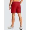 imageG Gradual Mens Casual Shorts 7 Lightweight Golf Shorts for Men Stretch with 3 Pockets Quick Dry Breathable Work ShortsRed