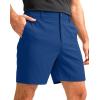 imageG Gradual Mens Casual Shorts 7 Lightweight Golf Shorts for Men Stretch with 3 Pockets Quick Dry Breathable Work ShortsRoyal Blue