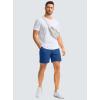 imageG Gradual Mens Casual Shorts 7 Lightweight Golf Shorts for Men Stretch with 3 Pockets Quick Dry Breathable Work ShortsRoyal Blue