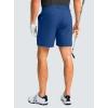 imageG Gradual Mens Casual Shorts 7 Lightweight Golf Shorts for Men Stretch with 3 Pockets Quick Dry Breathable Work ShortsRoyal Blue