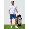 imageG Gradual Mens Casual Shorts 7 Lightweight Golf Shorts for Men Stretch with 3 Pockets Quick Dry Breathable Work ShortsRoyal Blue