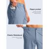 imageG Gradual Mens Casual Shorts 7 Lightweight Golf Shorts for Men Stretch with 3 Pockets Quick Dry Breathable Work ShortsStone Blue