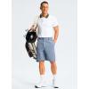 imageG Gradual Mens Casual Shorts 7 Lightweight Golf Shorts for Men Stretch with 3 Pockets Quick Dry Breathable Work ShortsStone Blue