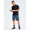 imageG Gradual Mens Casual Shorts 7 Lightweight Golf Shorts for Men Stretch with 3 Pockets Quick Dry Breathable Work ShortsTibetan Blue