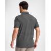 imageG Gradual Mens Golf Shirt Dry Fit Moisture Wicking Performance Short Sleeve Striped Polo Shirts for Men Dressy CasualBlack Stripe