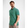 imageG Gradual Mens Golf Shirt Dry Fit Moisture Wicking Performance Short Sleeve Striped Polo Shirts for Men Dressy CasualGreen Stripe