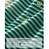 imageG Gradual Mens Golf Shirt Dry Fit Moisture Wicking Performance Short Sleeve Striped Polo Shirts for Men Dressy CasualGreen Stripe