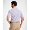 imageG Gradual Mens Golf Shirt Dry Fit Moisture Wicking Performance Short Sleeve Striped Polo Shirts for Men Dressy CasualLavender Stripe