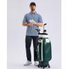 imageG Gradual Mens Golf Shirt Dry Fit Moisture Wicking Performance Short Sleeve Striped Polo Shirts for Men Dressy CasualNavy Blue Stripe