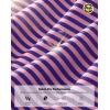 imageG Gradual Mens Golf Shirt Dry Fit Moisture Wicking Performance Short Sleeve Striped Polo Shirts for Men Dressy CasualPink Purple Stripe