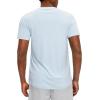 imageG Gradual Mens Workout Quick Dry TShirts Short Sleeve Lightweight Cooling Gym Shirts Tee for Running Beach Hiking1 Pack Sky Blue