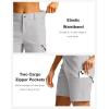imageG Gradual Womens 7 Hiking Cargo Shorts Quick Dry Lightweight Golf Outdoor Work Summer Travel Shorts with PocketsSleet