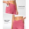 imageG Gradual Womens Athletic Shorts 6 High Waisted Stretchy Bermuda Shorts for Women Quick Dry Summer Casual ShortsBerry Rose