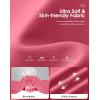 imageG Gradual Womens Athletic Shorts 6 High Waisted Stretchy Bermuda Shorts for Women Quick Dry Summer Casual ShortsBerry Rose