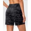 imageG Gradual Womens Athletic Shorts 6 High Waisted Stretchy Bermuda Shorts for Women Quick Dry Summer Casual ShortsBlack Camo