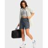 imageG Gradual Womens Athletic Shorts 6 High Waisted Stretchy Bermuda Shorts for Women Quick Dry Summer Casual ShortsDark Grey